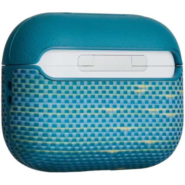 Фото - Чохол для навушників Pitaka Aramid Fiber Magnetic Case Lucid Blue for Airpods Pro 3rd Gen (APM2505)